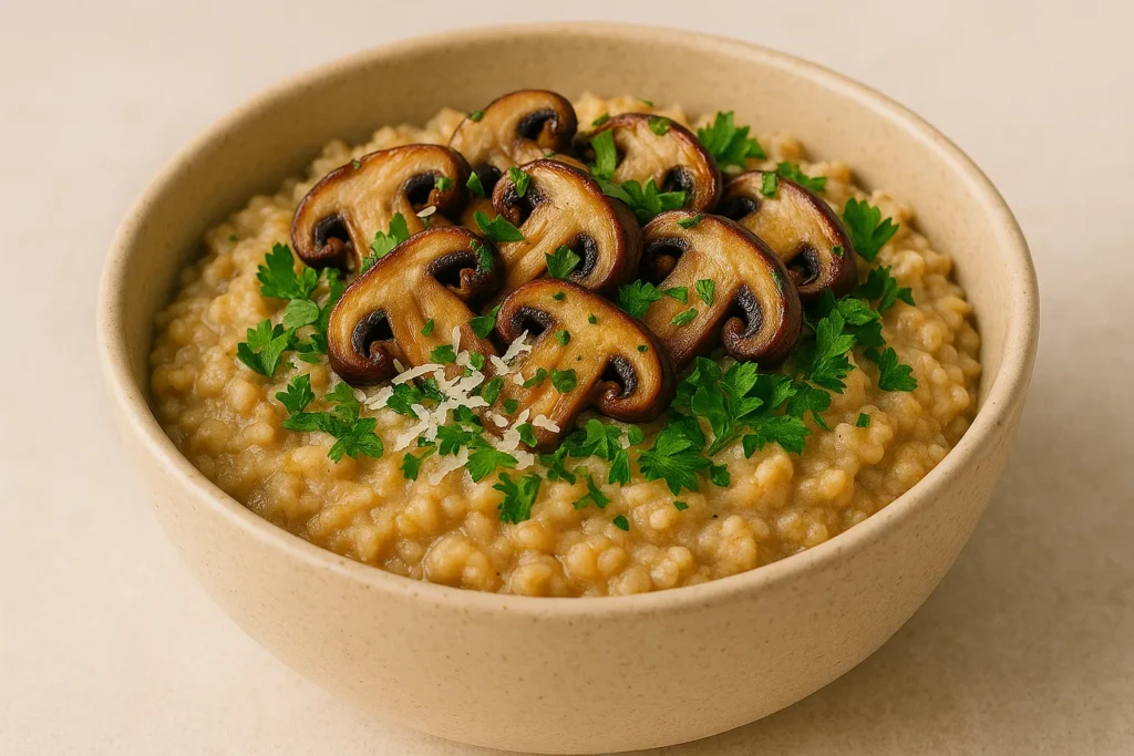 Oat Risotto Dinner Recipe