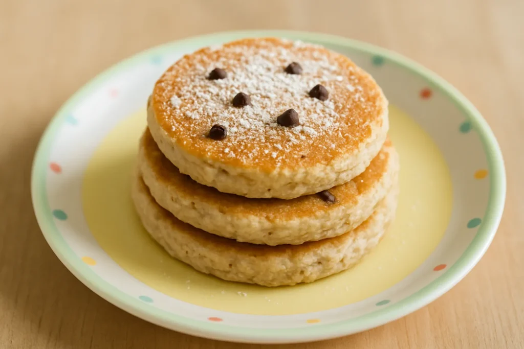 Fun oats recipes for kids banana chocolate pancakes