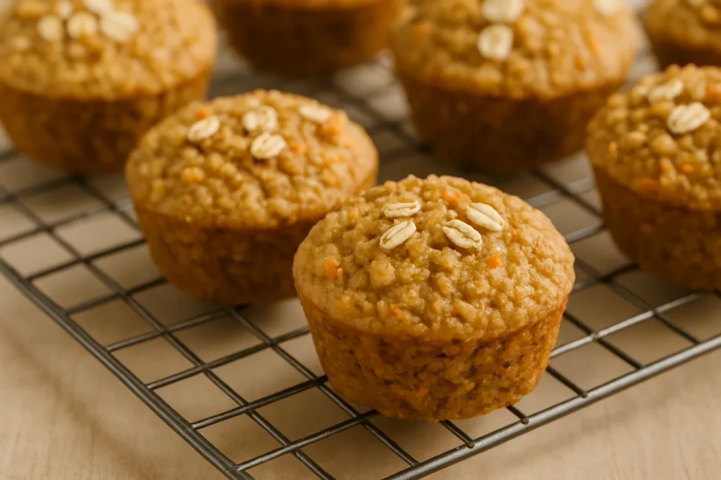 Healthy oats recipes for toddlers hidden vegetable muffins